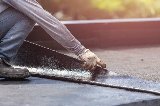 Professional Basement Waterproofing technician working in Somerset, PA